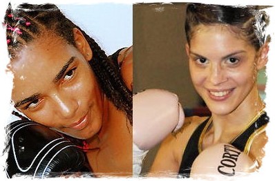 Halana Dos Santos (left) and Cecilia Comunales (right)