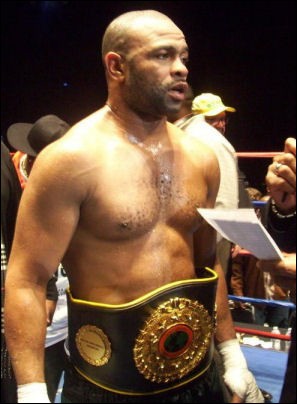 UBO Inter-Continental Cruiserweight Champion Roy Jones Jr. 
